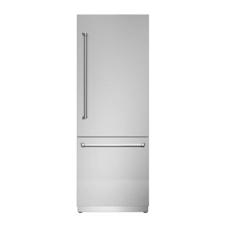 BERTAZZONI RBM75S5FPNS X MAS Εντοιχιζόμενος Ψυγειοκαταψύκτης SLOT-IN 76cm Inox